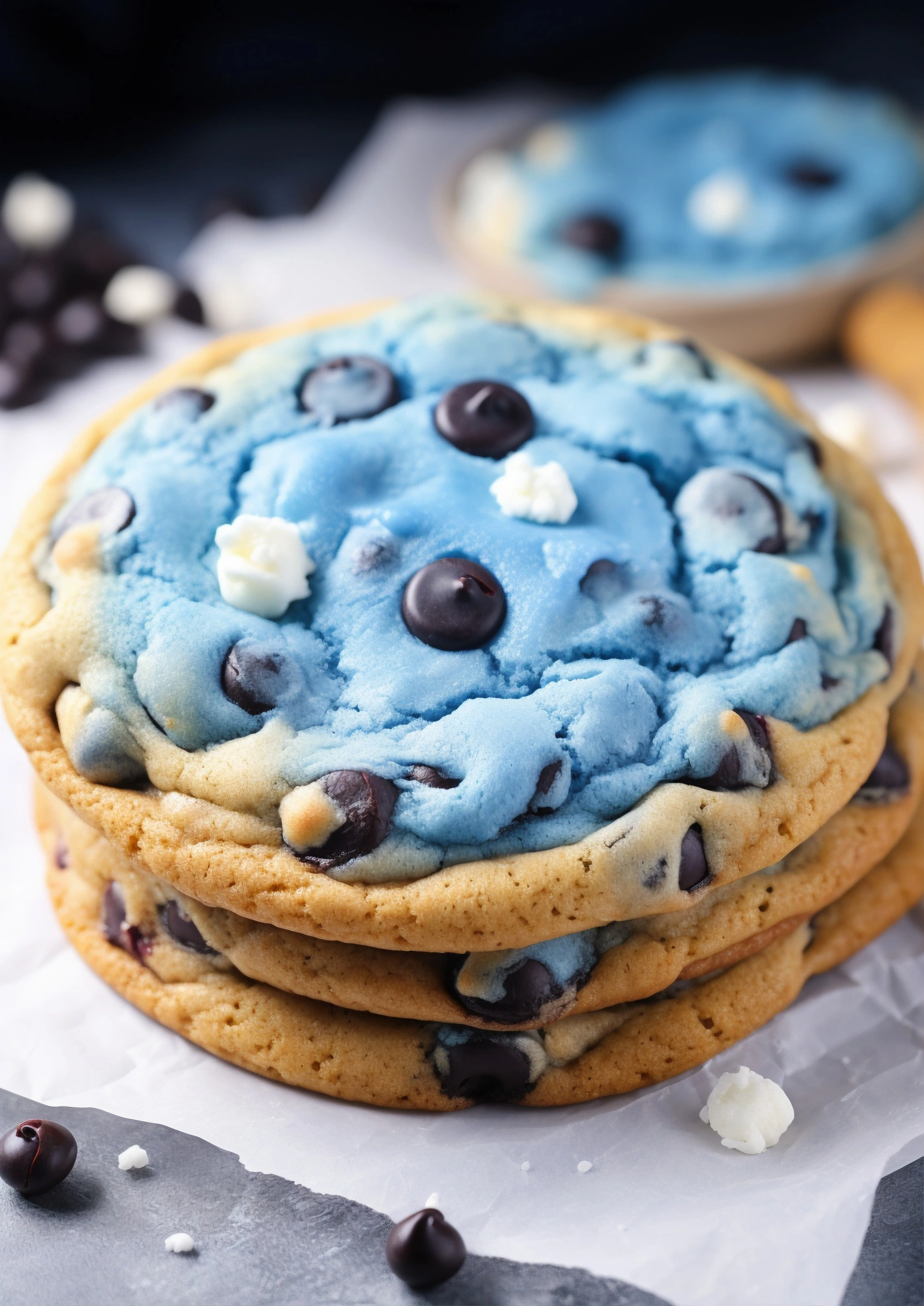 Cookie Monster Cookie Recipe