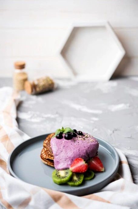 Taro Flavored Pancake Recipe