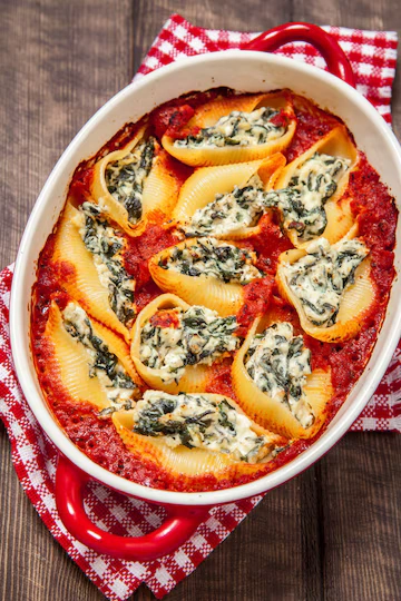 Chicken Stuffed Shells Recipe