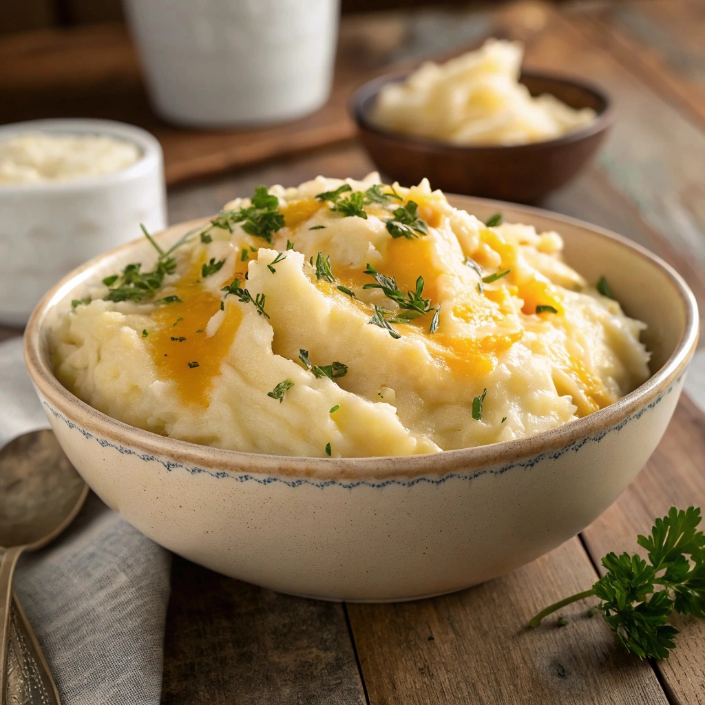 cheesy mashed potatoes