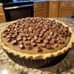 Giant Reese’s Peanut Butter Cup Pie